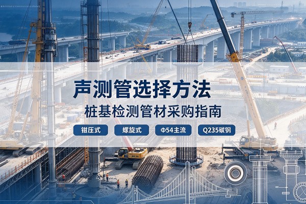 清江浦声测管选型标准