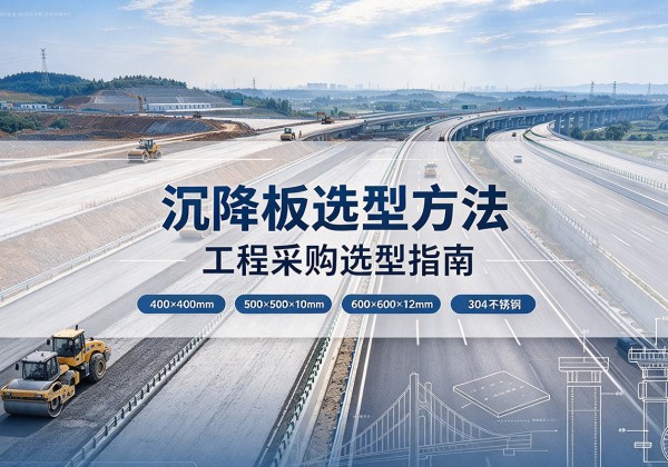 清江浦沉降板选择方法