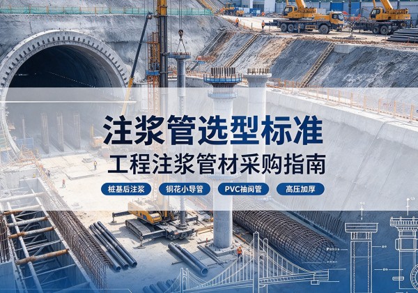 清江浦注浆管选型标准
